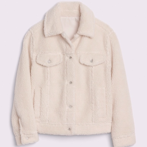 GAP Icon Sherpa Jacket - Picture 3 of 8